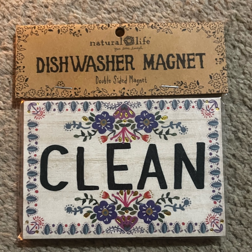 NEW Natural Life Dishwasher magnet